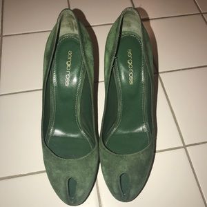 Sergio Rossi Suede Pumps